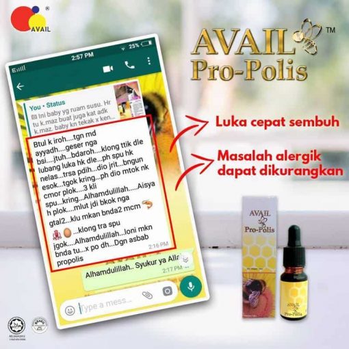 Ubat Buasir Paling Berkesan - Propolis Avail - Image 2