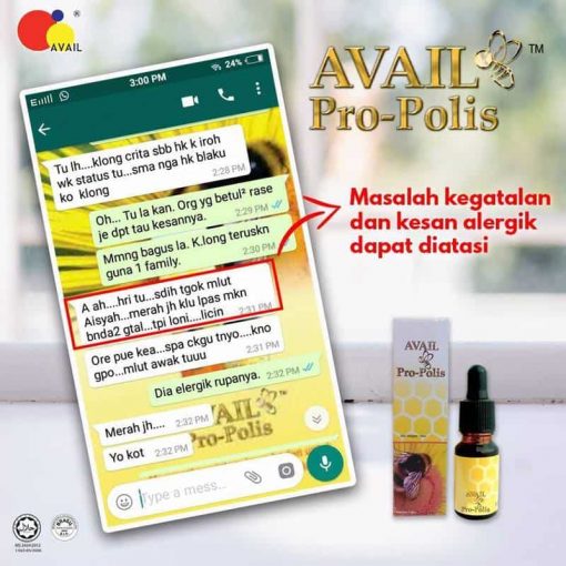 Ubat Buasir Paling Berkesan - Propolis Avail - Image 3