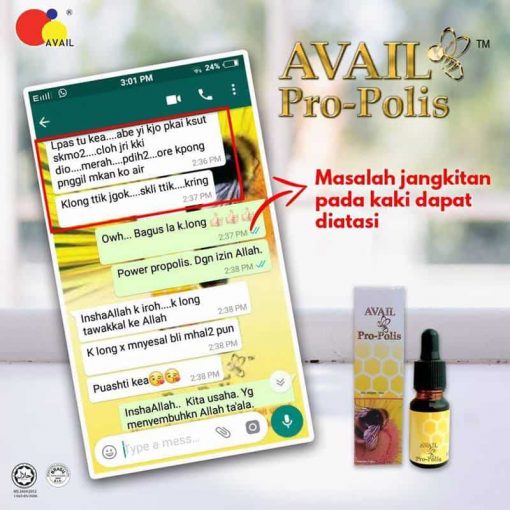Ubat Buasir Paling Berkesan - Propolis Avail - Image 4