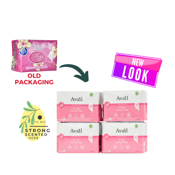 Pad Herba FC BIO NIGHT USE 28CM (4 PACK)